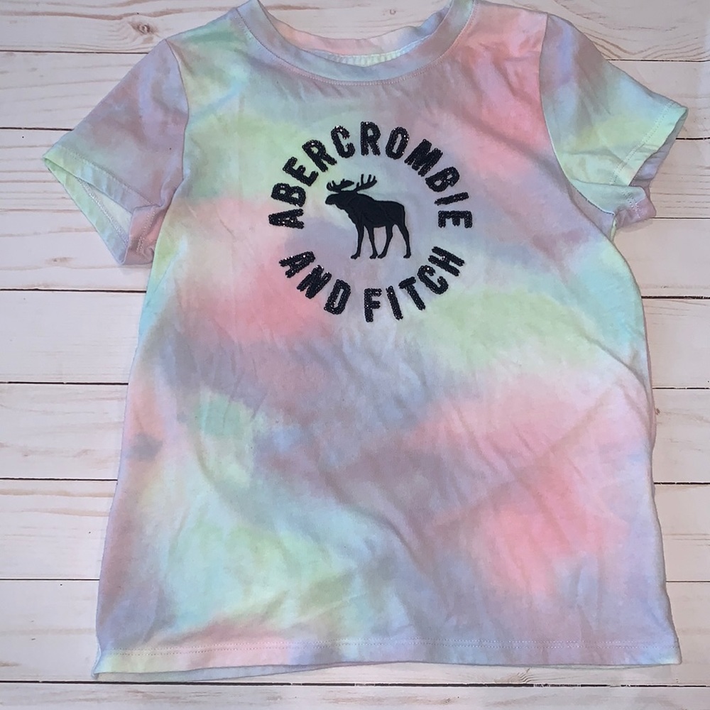 Abercrombie short sleeve tie dye